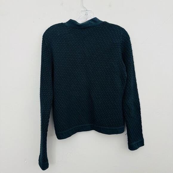 Caslon Black Knit Long Sleeve Button Up Cardigan Women’s Size M Petite - Picture 7 of 8